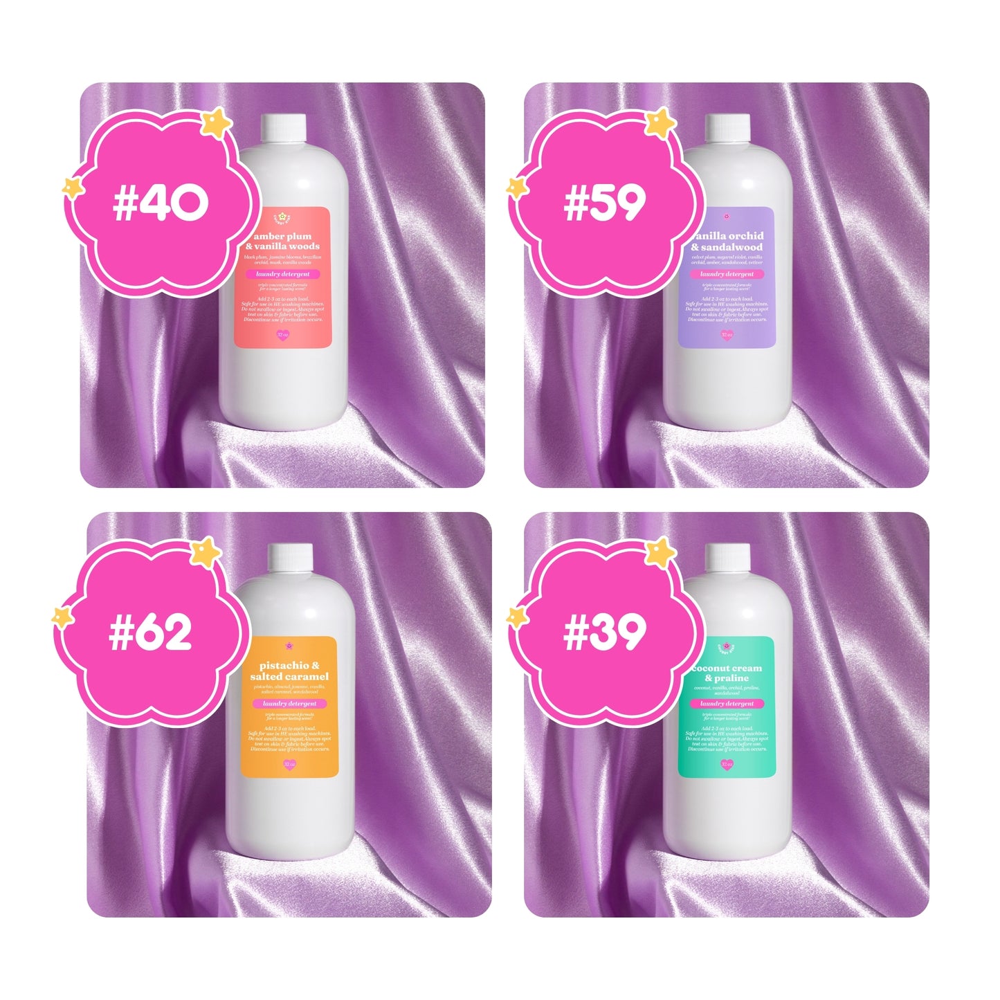 PRE-ORDER Liquid Laundry Detergent *choose your scent*