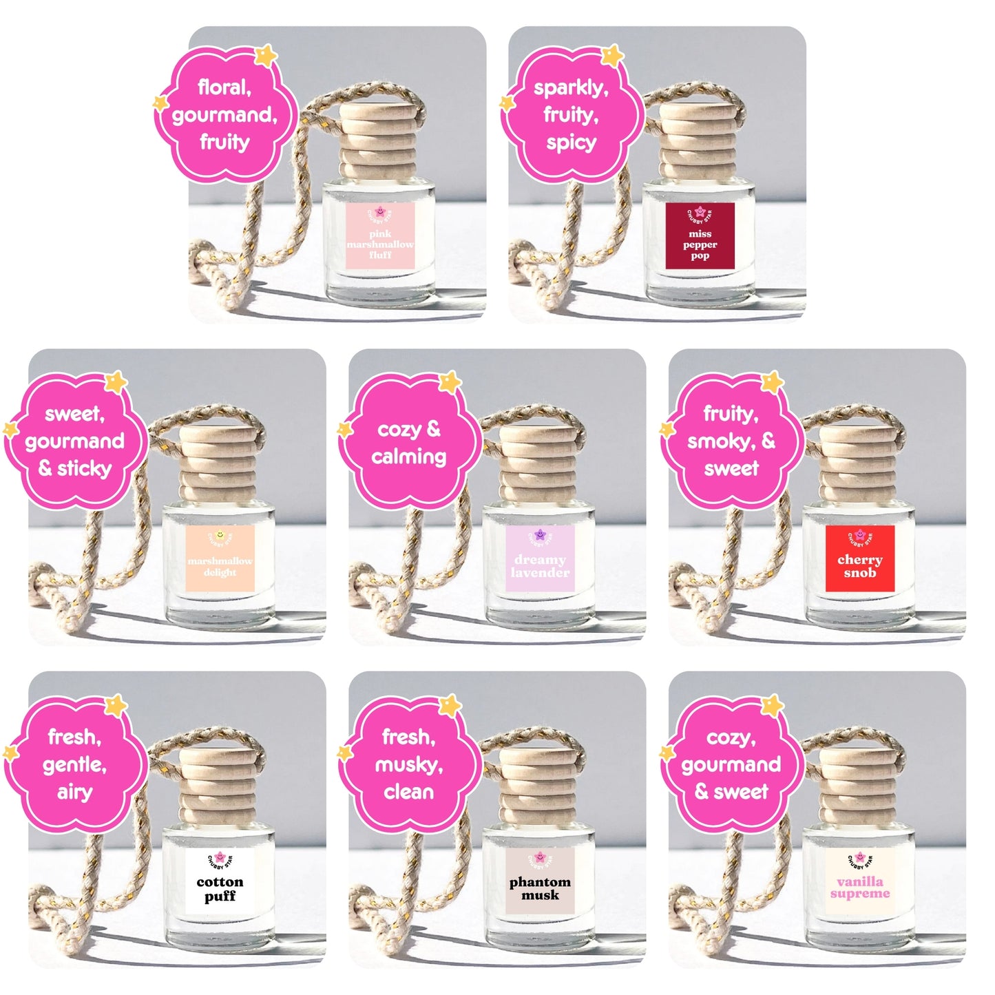 Scented Car Fresheners *choose your scent*