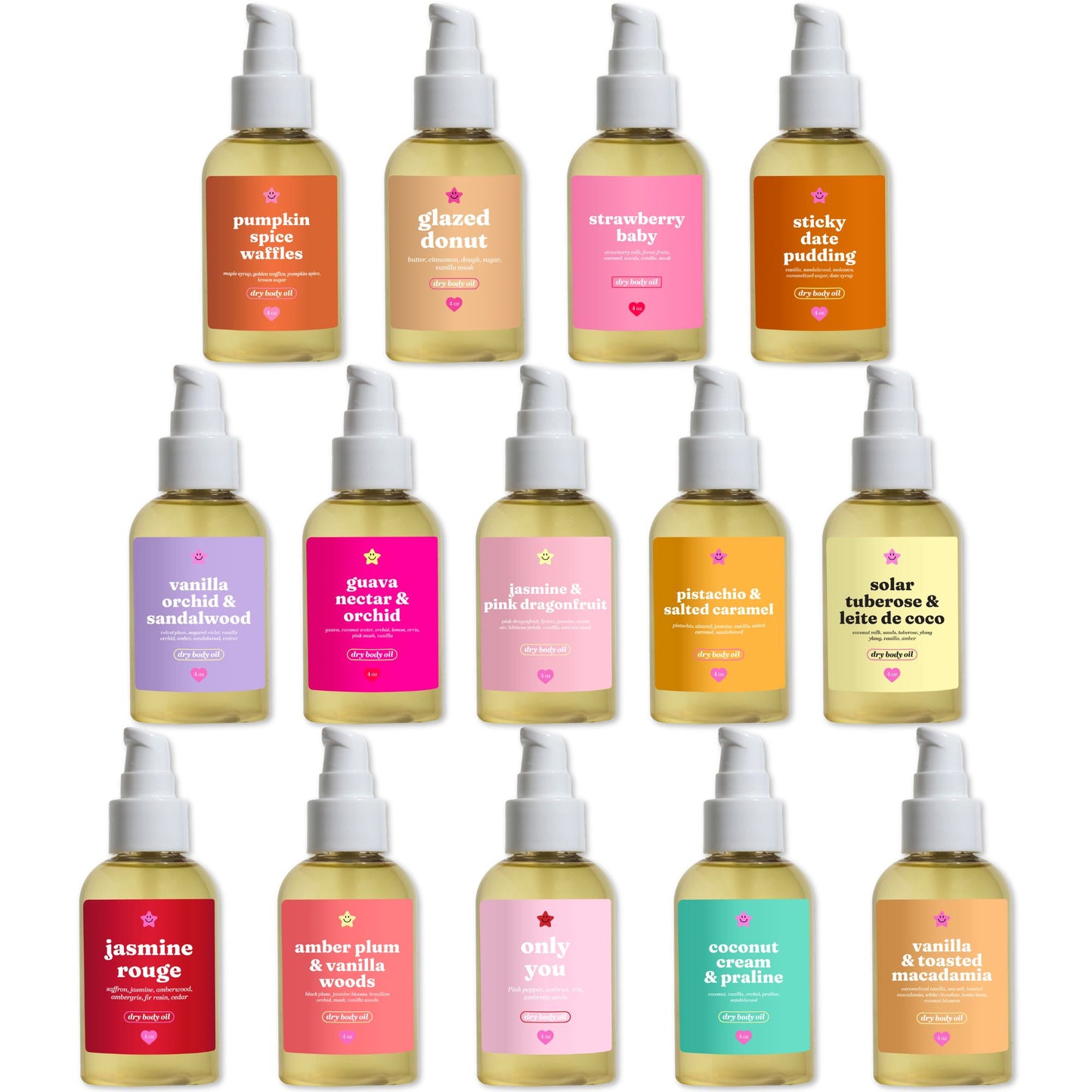 Scented Body Oils *choose your scent*