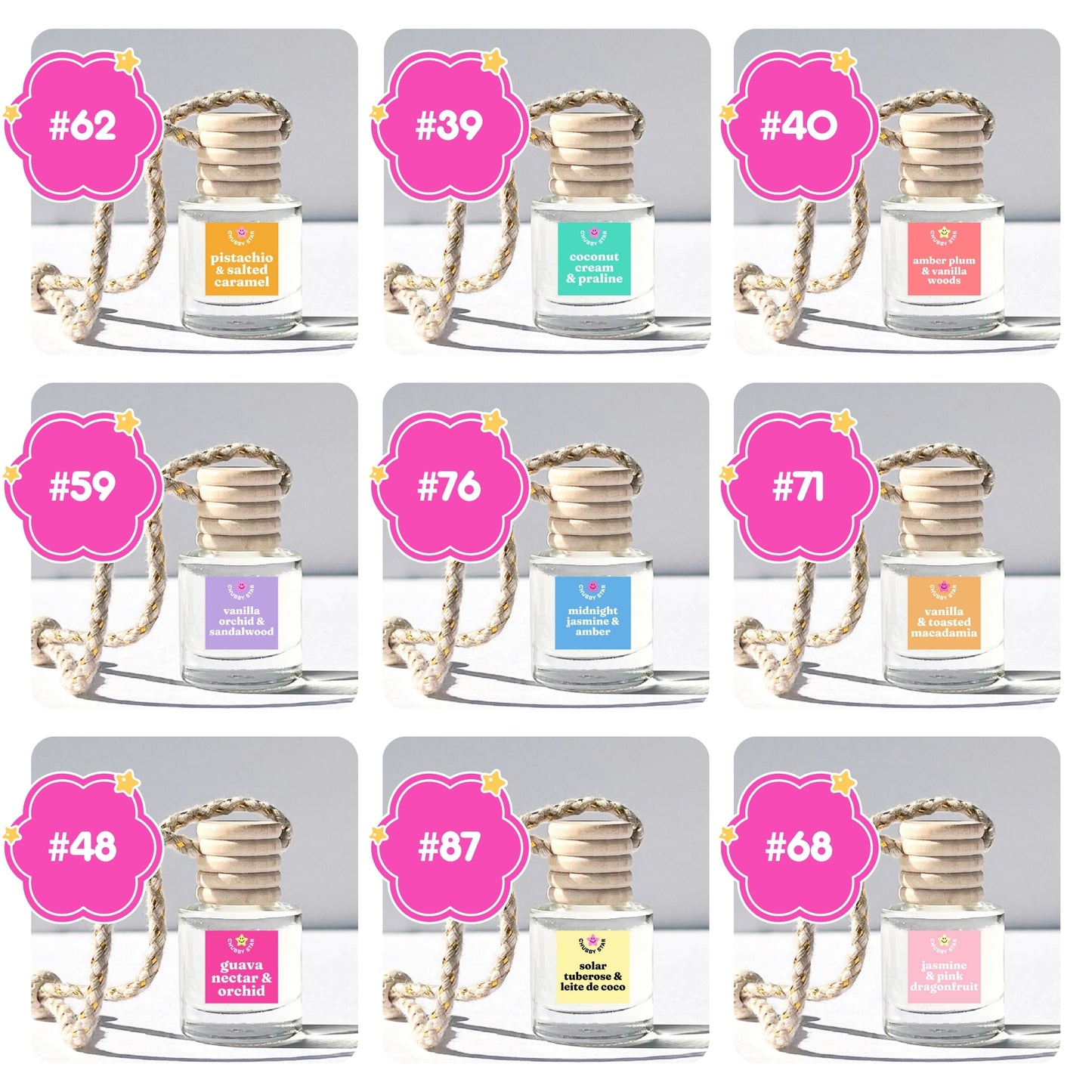 Scented Car Fresheners *choose your scent*