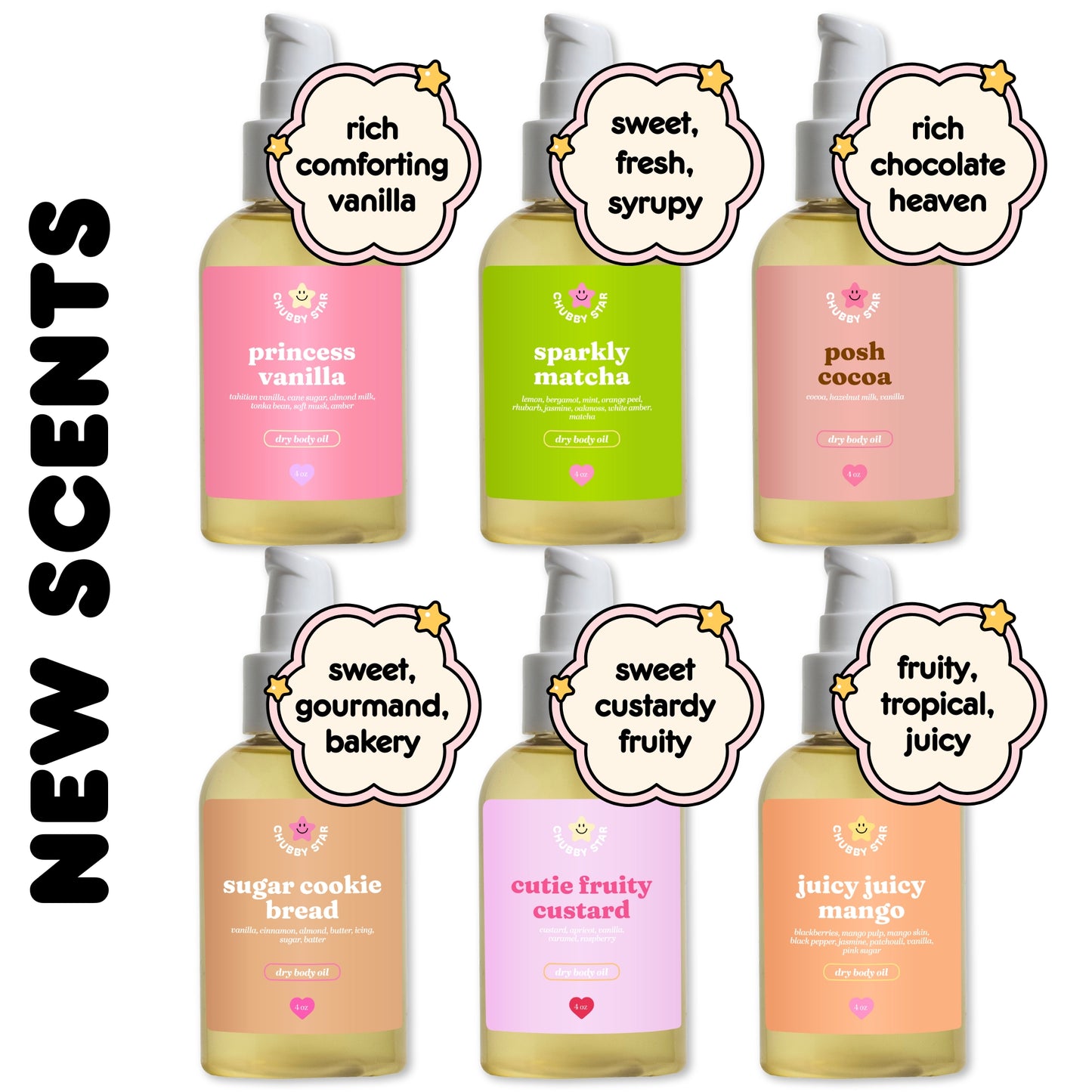 Scented Body Oils *choose your scent*