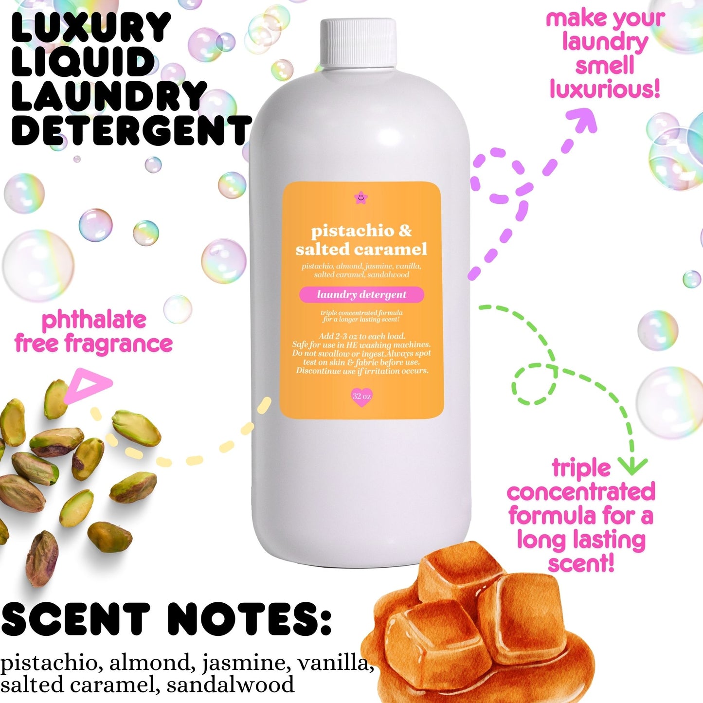 PRE-ORDER Liquid Laundry Detergent *choose your scent*