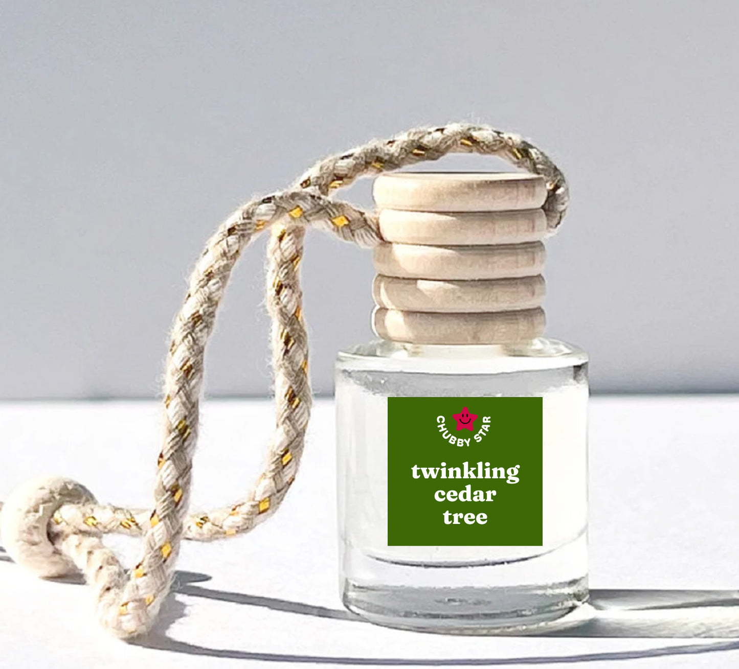 Twinkling cedar tree frasier fir hanging car freshener scents for the holidays