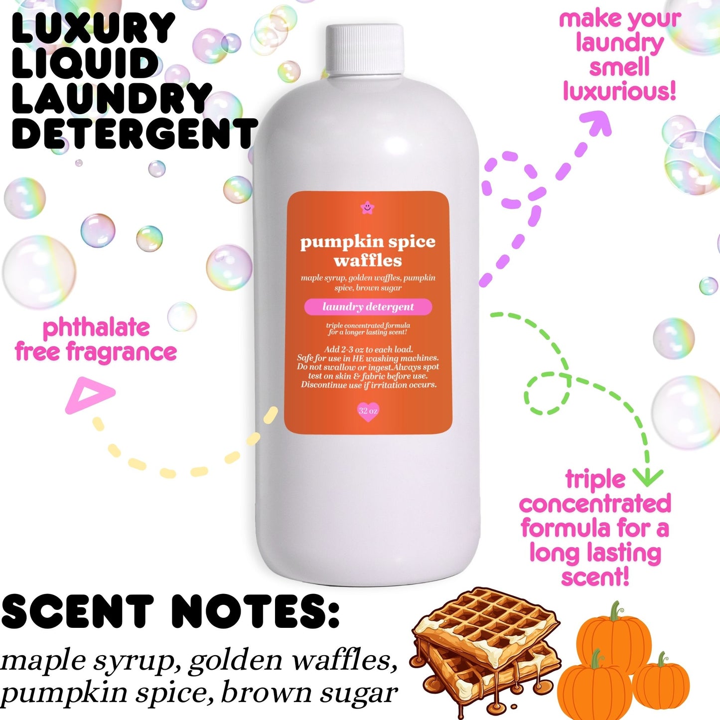 PRE-ORDER Liquid Laundry Detergent *choose your scent*