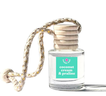 Coconut Cream & Praline Scented Car Freshener