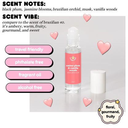 Roll On Perfume Oils *choose your scent*