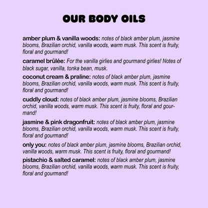 Caramel Brulee Body Oil