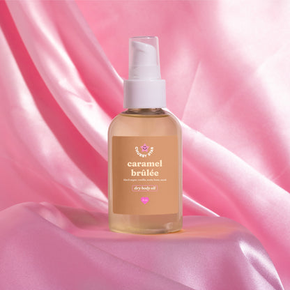 Caramel Brulee body oil that smells like escapade gourmande dupe