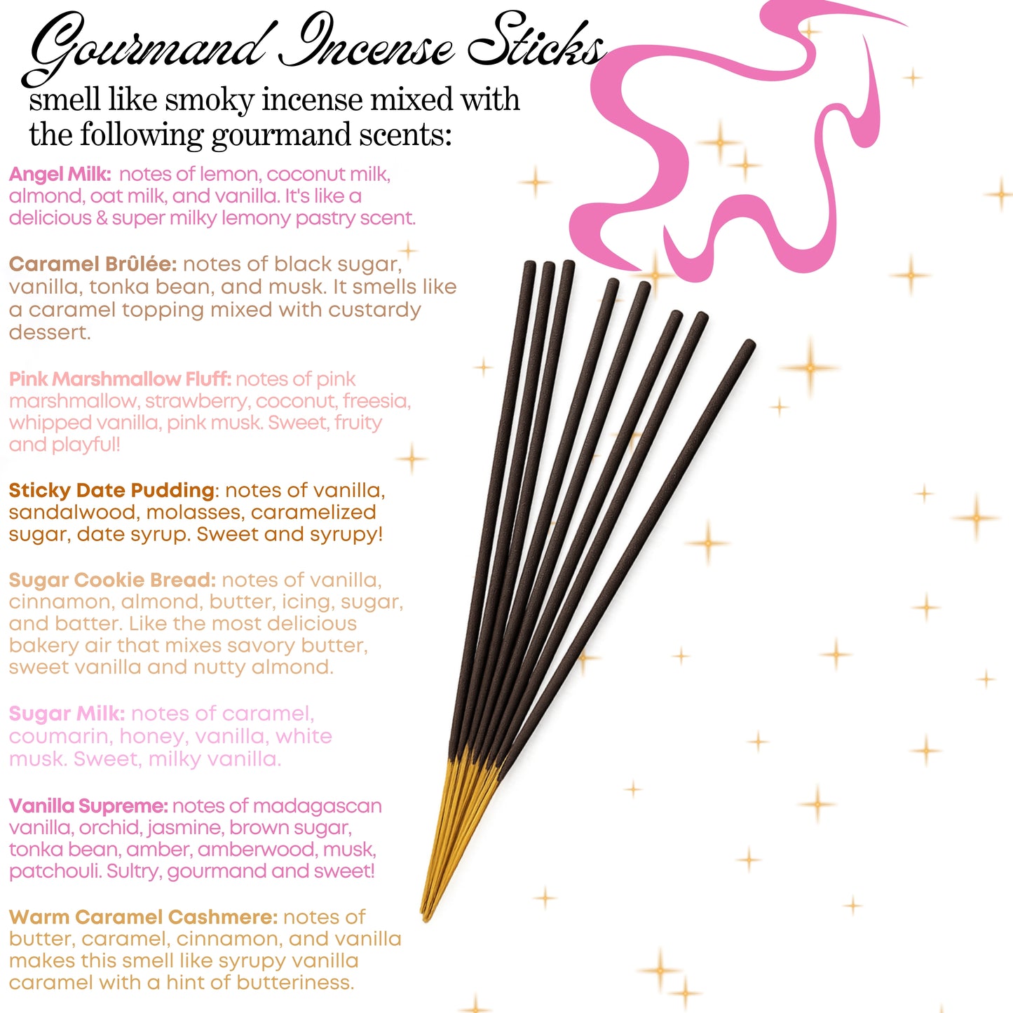 Scented Incense Sticks *choose your scent*