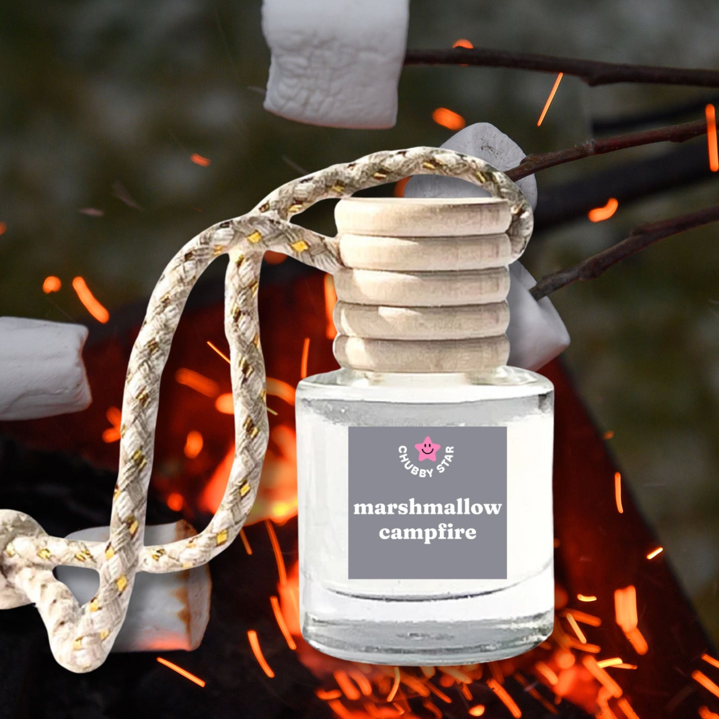 car freshener that smells like marshmallow fireside