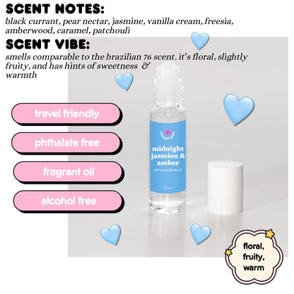 Roll On Perfume Oils *choose your scent*