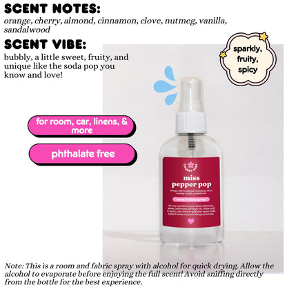 Room, Fabric and Car Freshener Sprays *choose your scent*