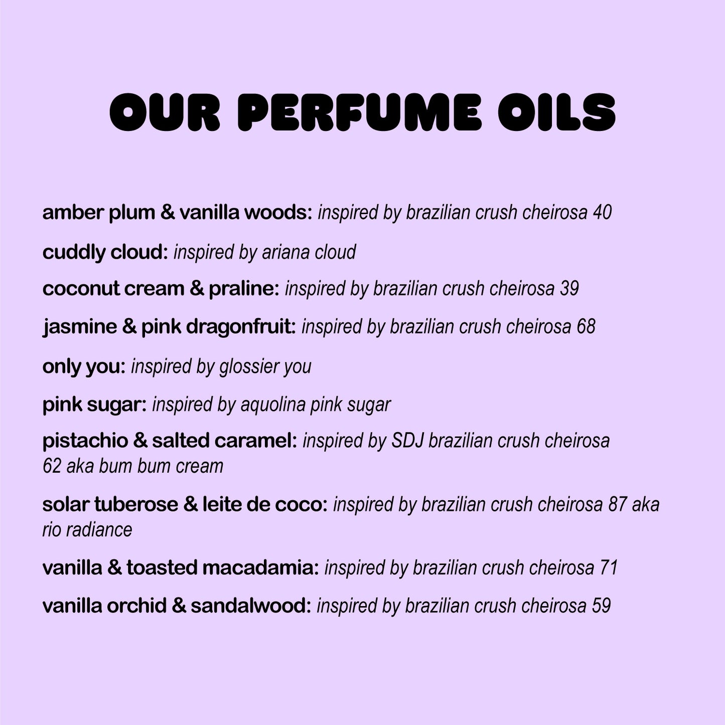 Vanilla Orchid & Sandalwood Perfume Oil