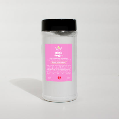 pink sugar carpet freshener that will make your home smell sweet and clean made by chubby star