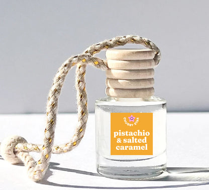 Pistachio Salted Caramel Scented Car Freshener