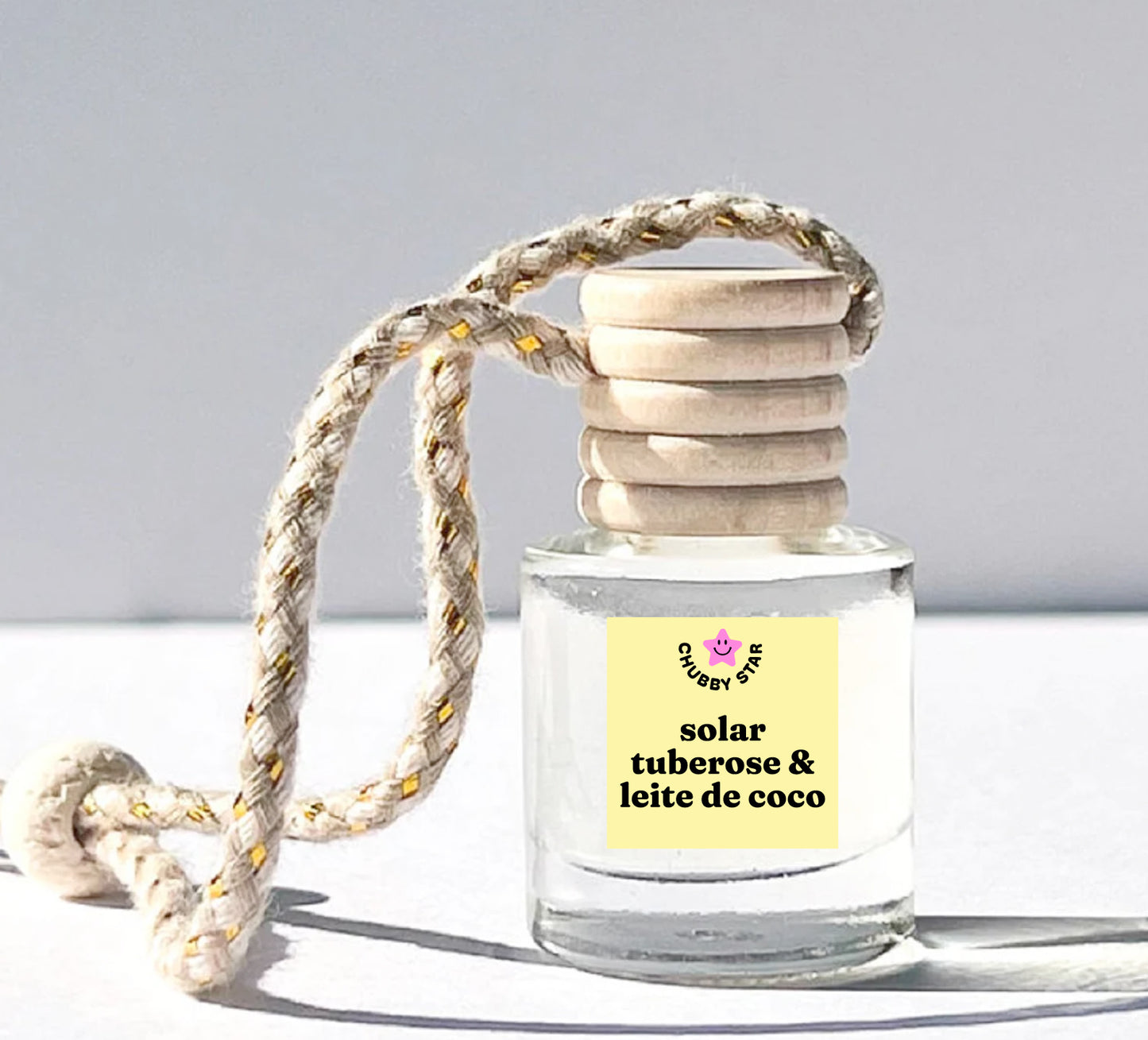 Solar Tuberose & Leite de Coco Scented Car Freshener