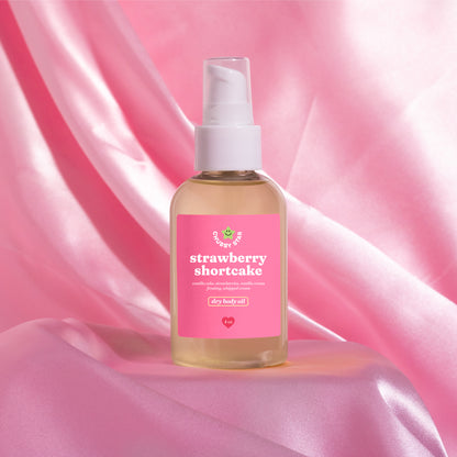 strawberry shortcake body oil by chubby star