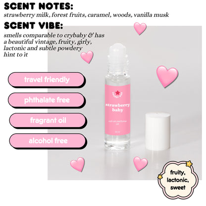 Roll On Perfume Oils *choose your scent*