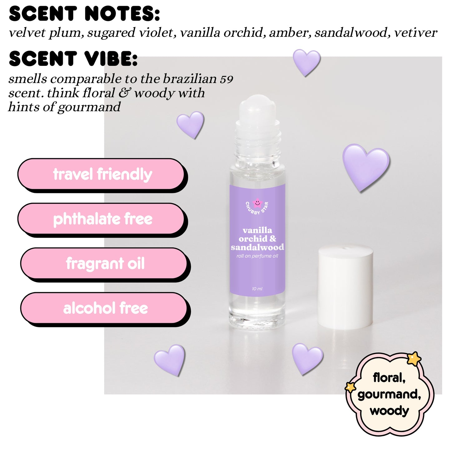 Roll On Perfume Oils *choose your scent*