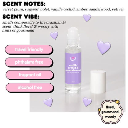Roll On Perfume Oils *choose your scent*