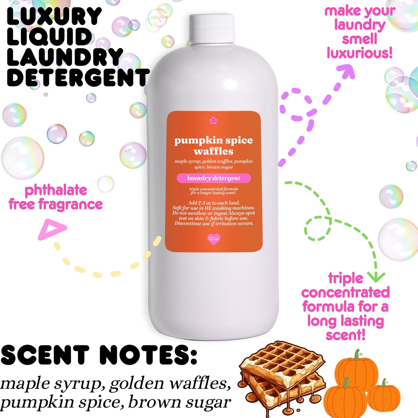 PREORDER Liquid Laundry Detergent *choose your scent*